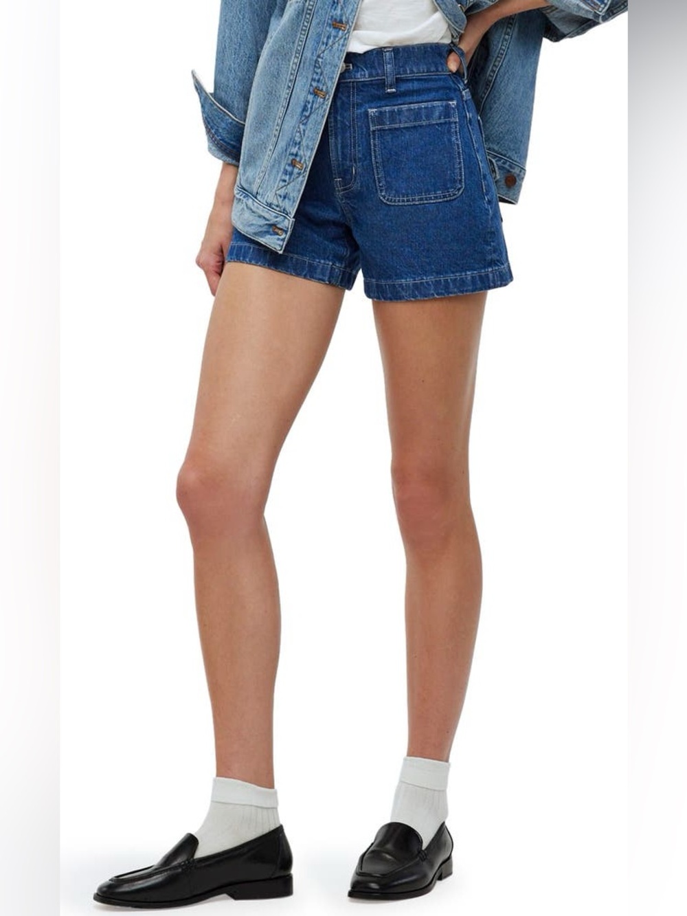 Madewell The High Rise Sailor Shorts - Picture 10 of 11